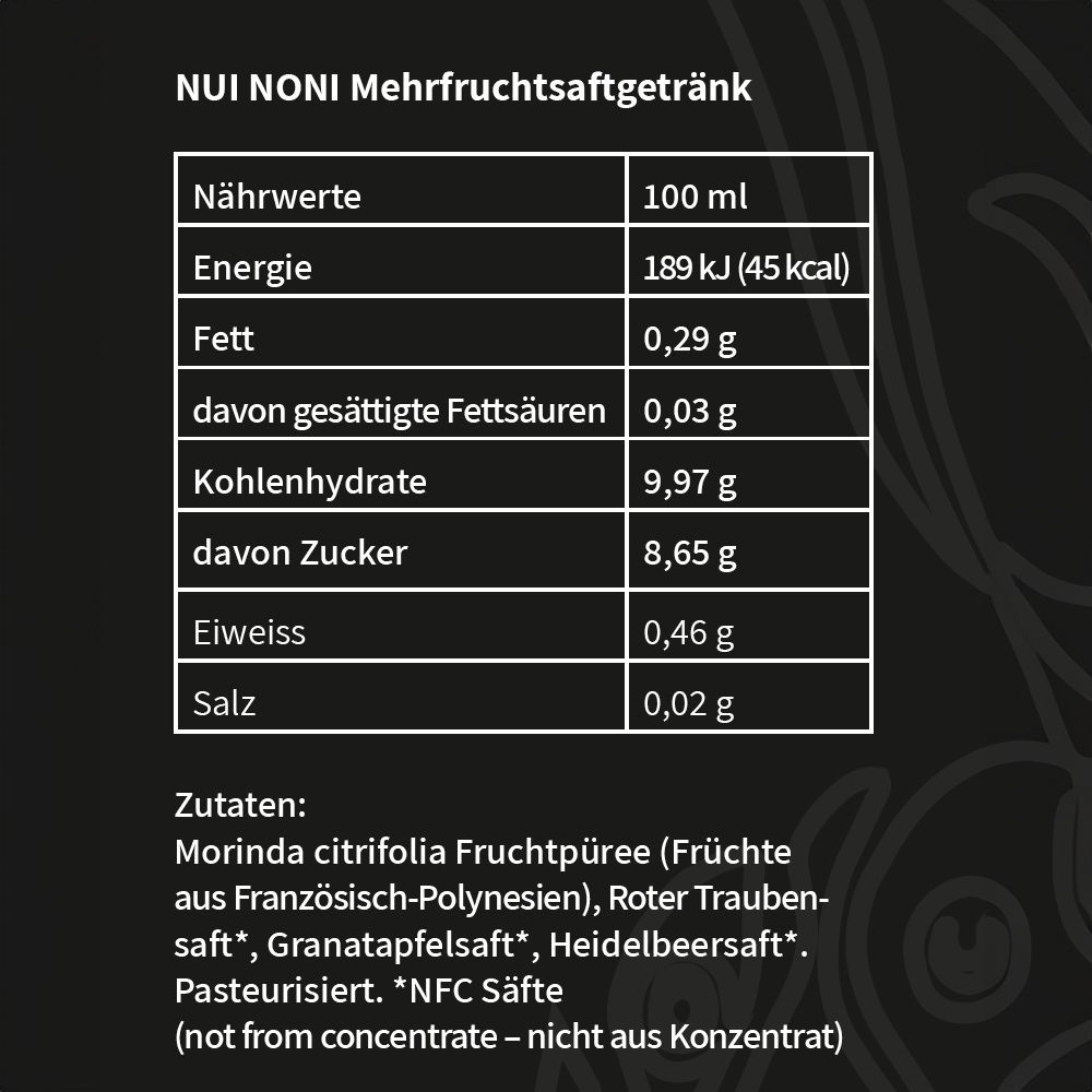 NUI Noni Original 1x750 ml Saft