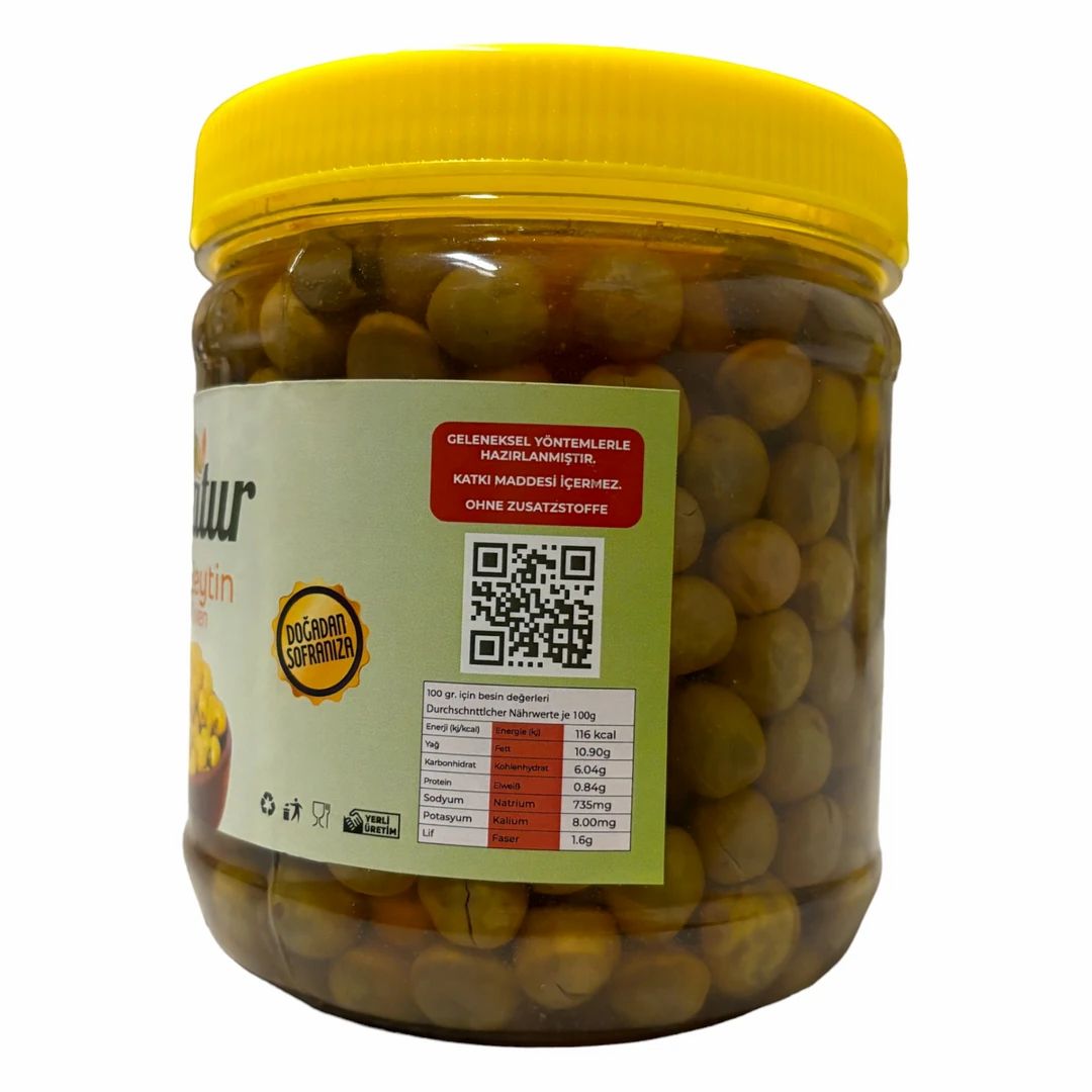 Öz Natur | Hatay Halhali Oliven (eingelegte Kırma Zeytin)