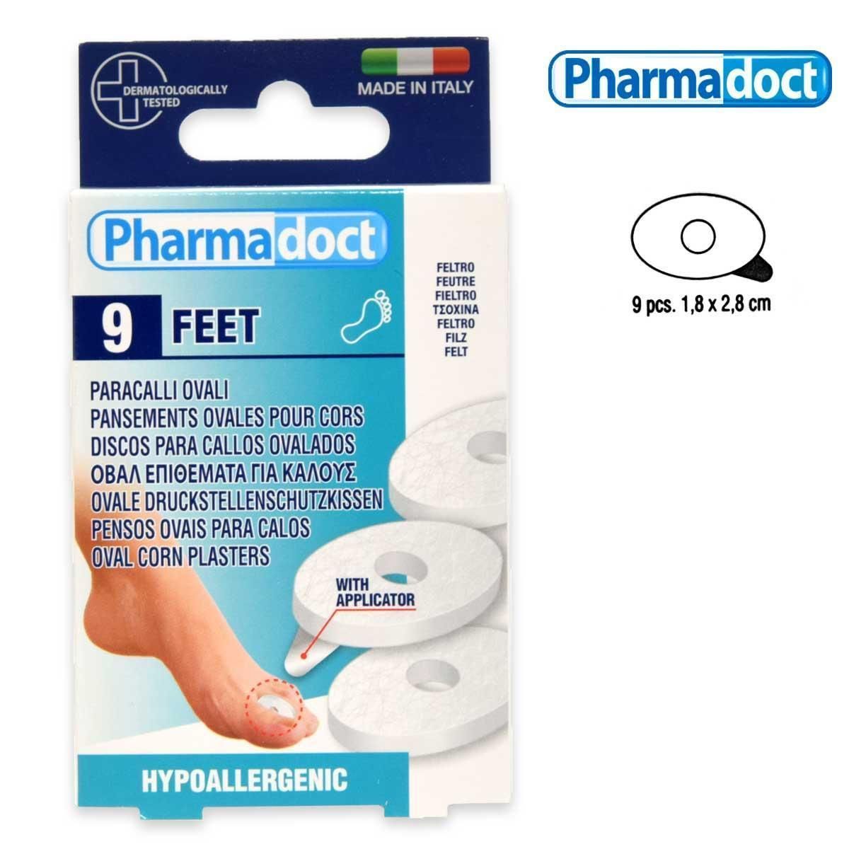 PHARMADOCT paracalli ovali in feltro