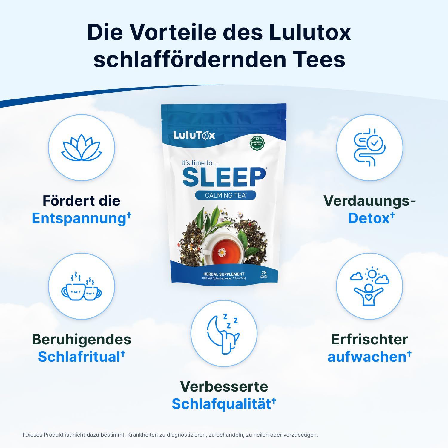 LULUTOX Gute Nacht Tee