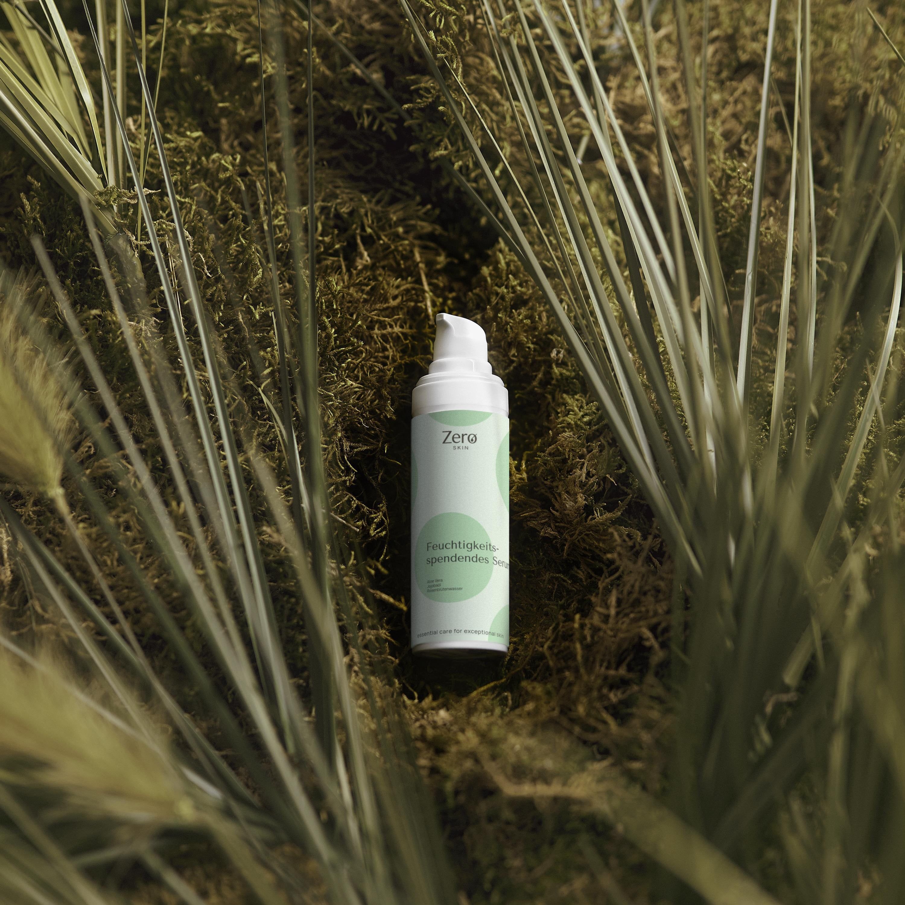 Zero Skin Feuchtigkeitsspendendes Serum, hydratisierend für normale, trockene und reife Haut