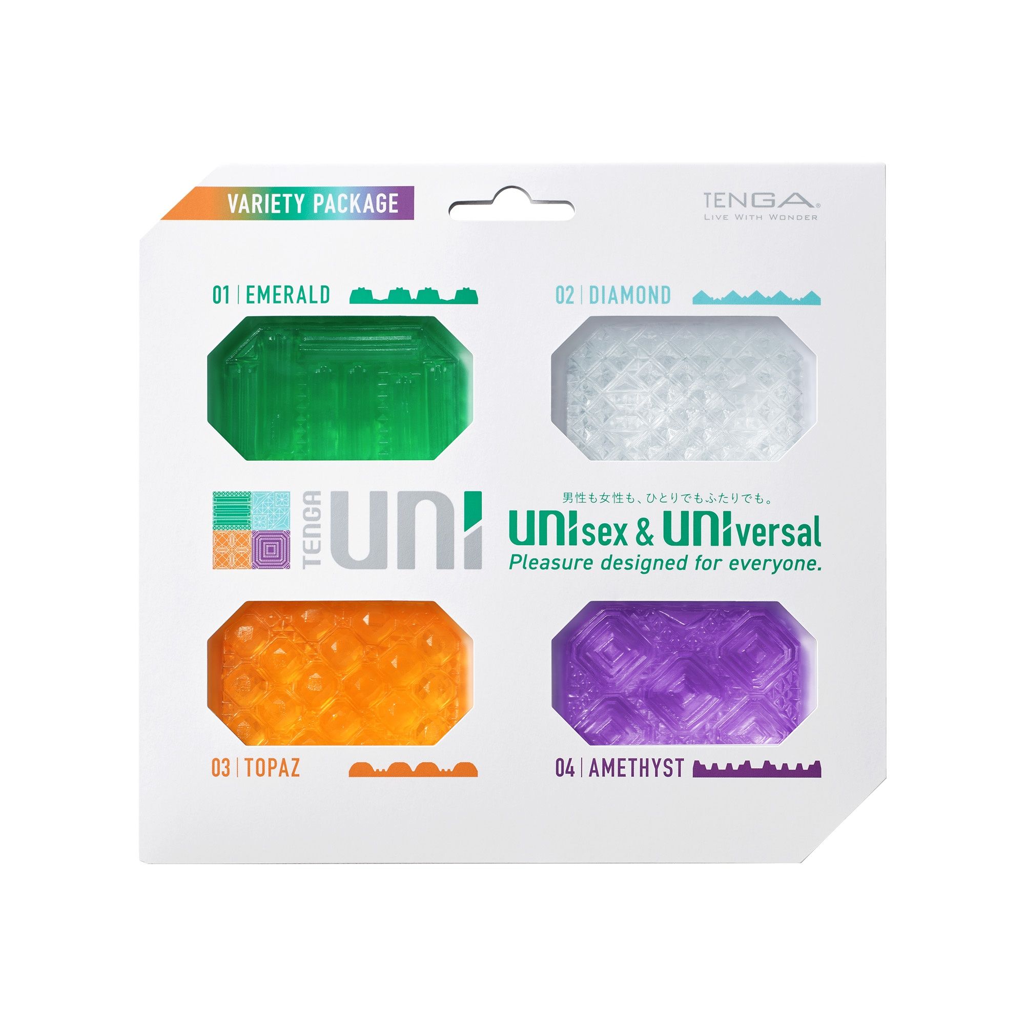 TENGA UNI VARIETY PACK Unisex Masturbator
