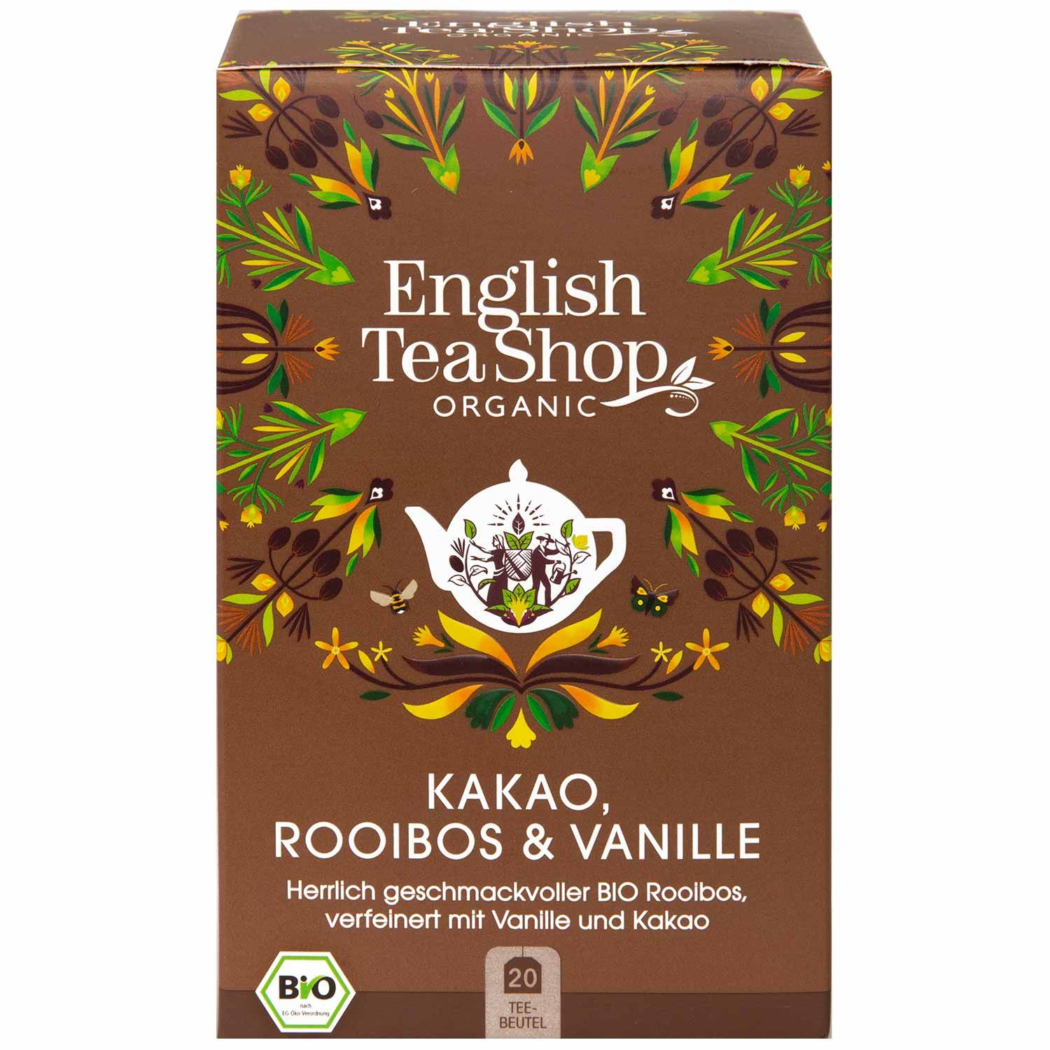 English Tea Shop Rooibos chocolade vanille 40 g Tee