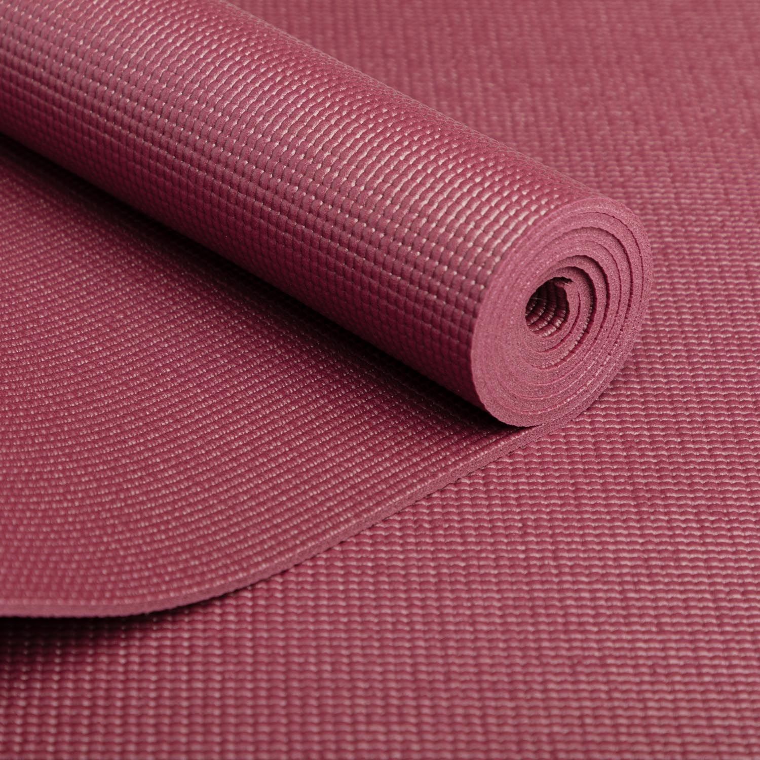 bodhi Yogamatte Asana Mat, red plum