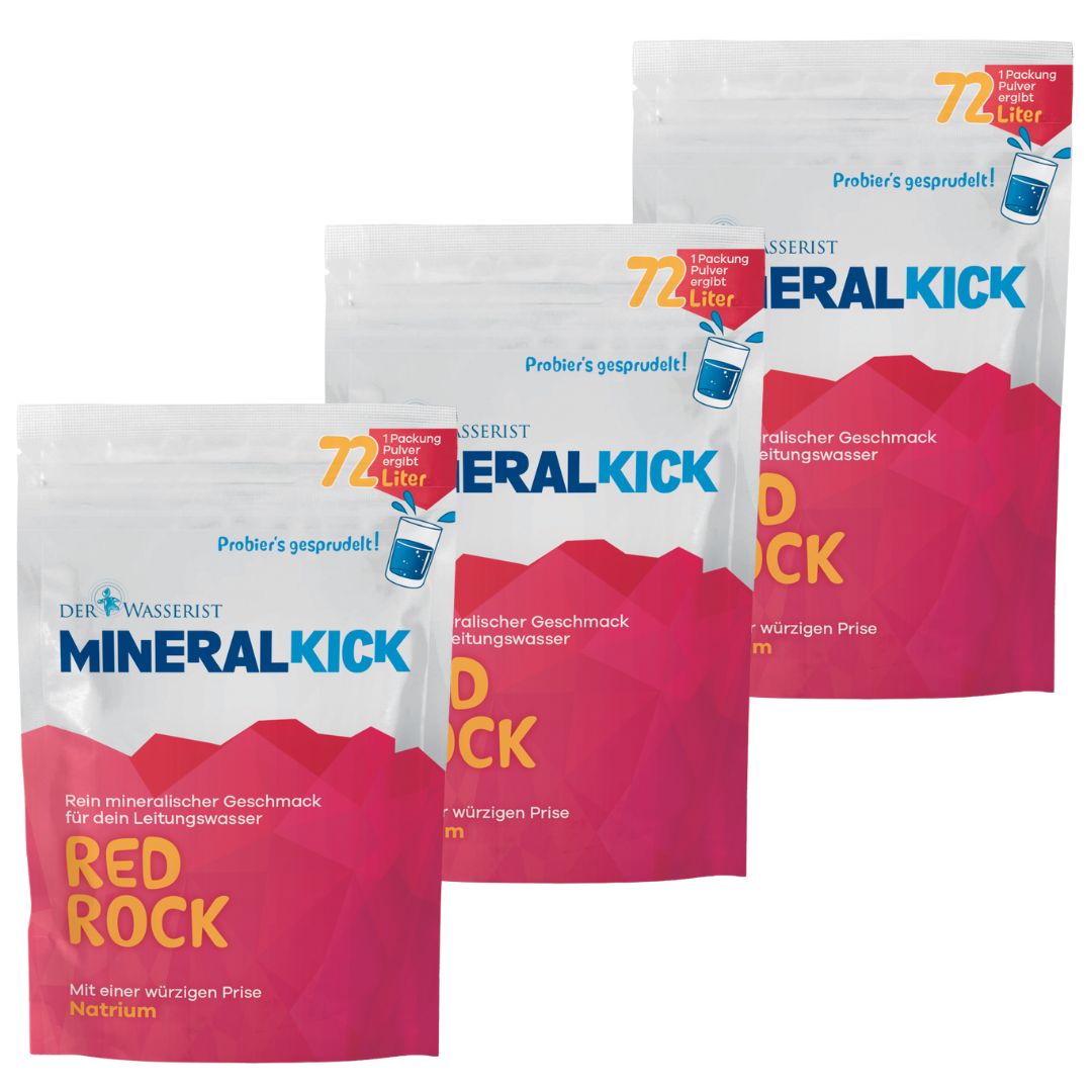 Der Wasserist MineralKICK RED ROCK