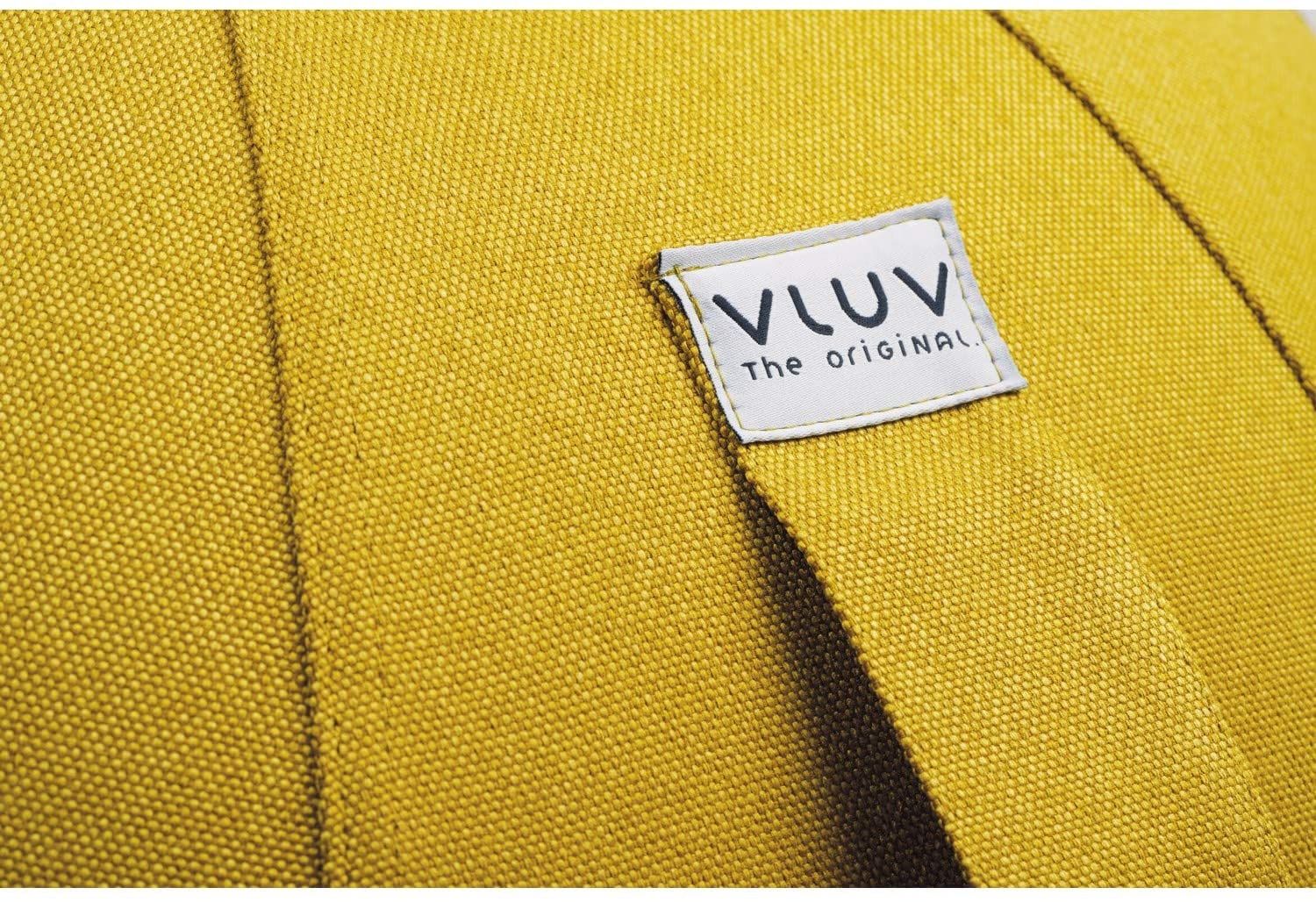 VLUV LEIV Stoff-Sitzball 50 - 55 cm Mustard
