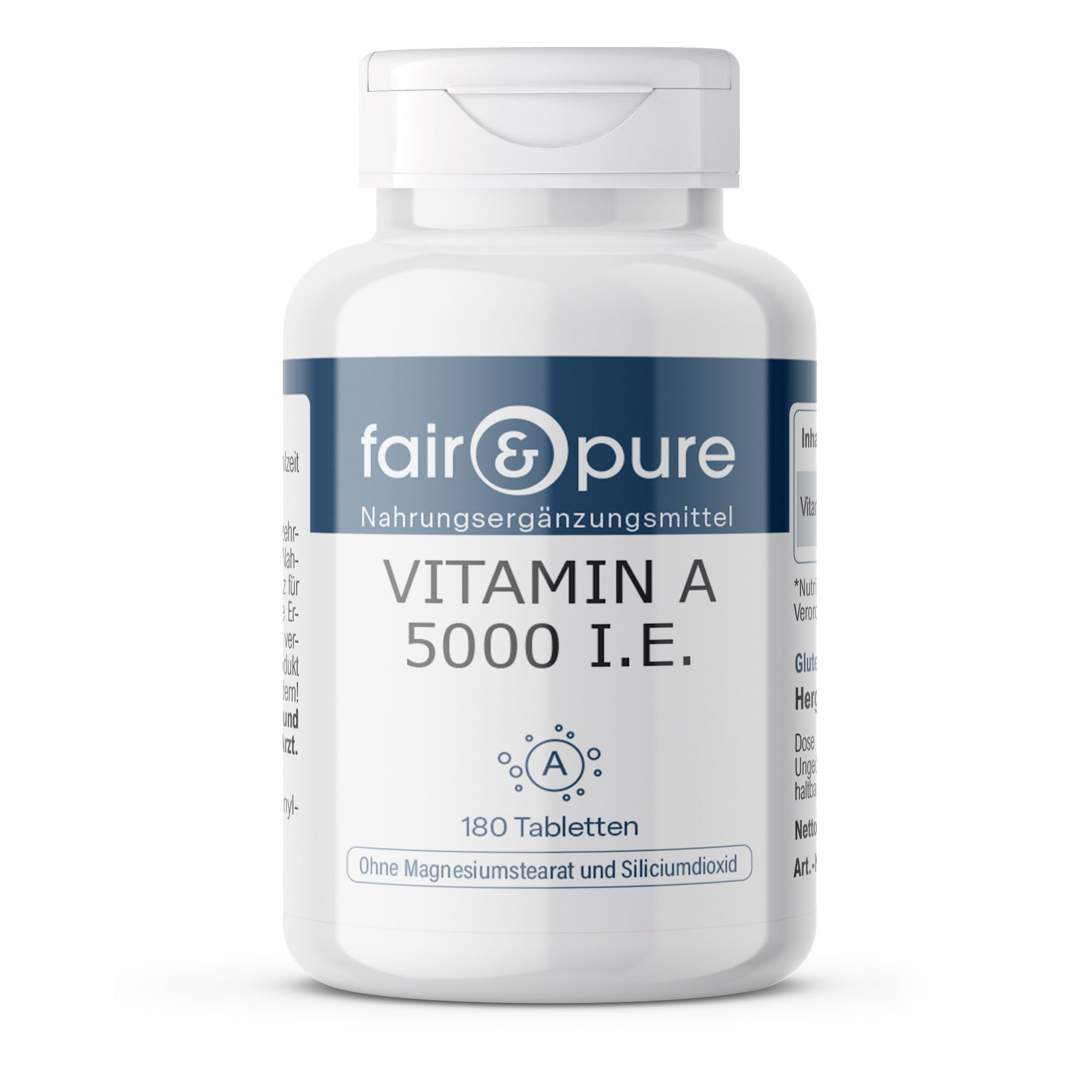 fair - pure | Vitamin A 5000 I.E schluckfreundlich 180 St