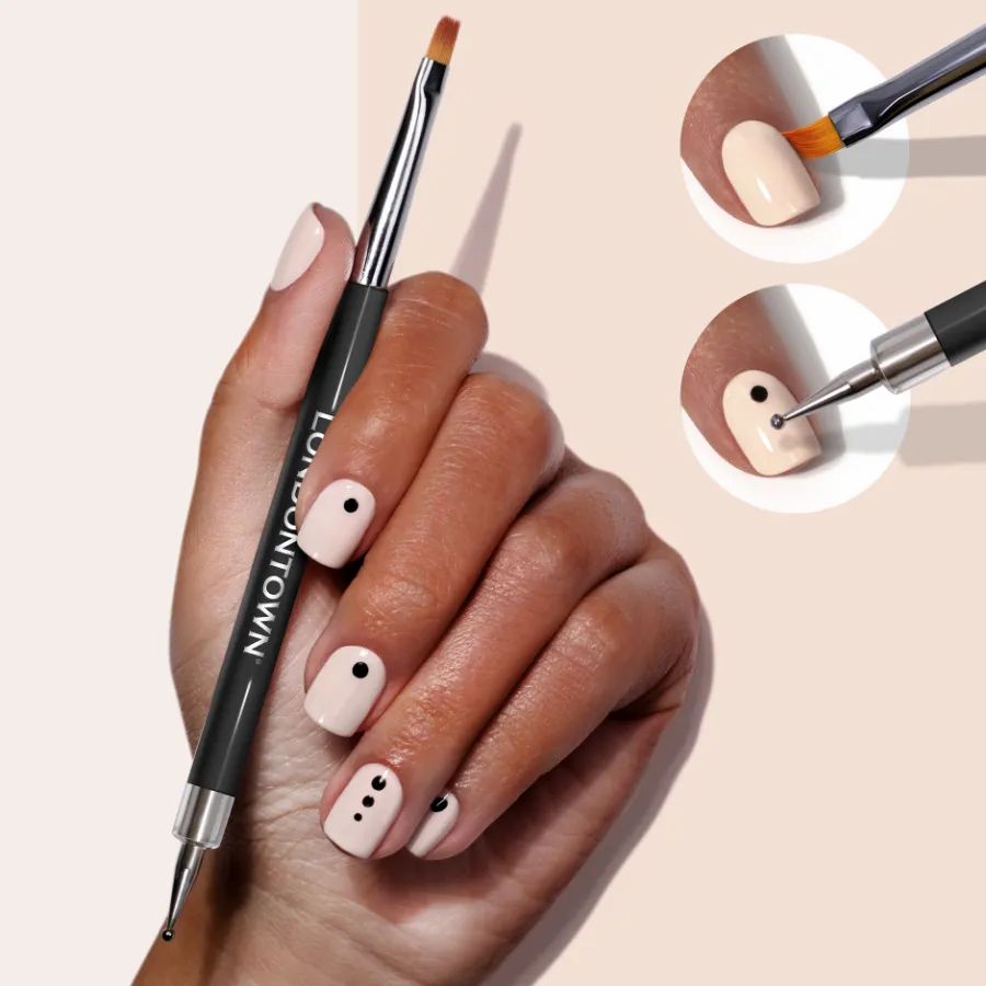 LONDONTOWN Nail Art Dotting Tool & Pinsel