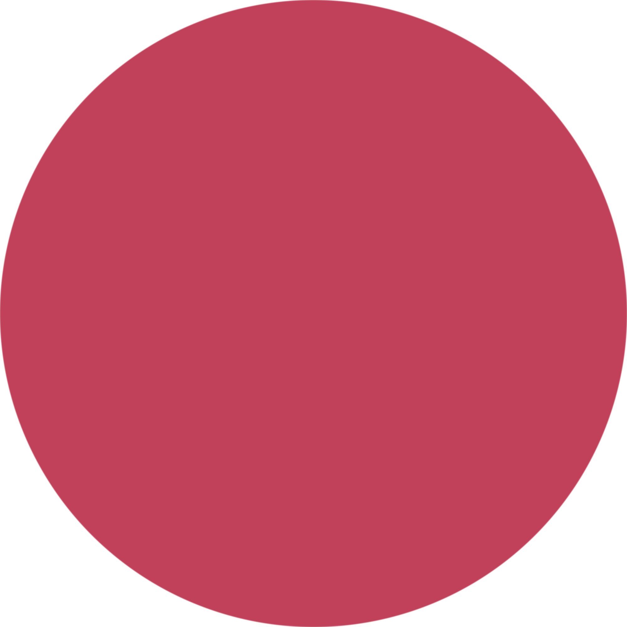 Kreisförmiger, rosa Farbklecks.