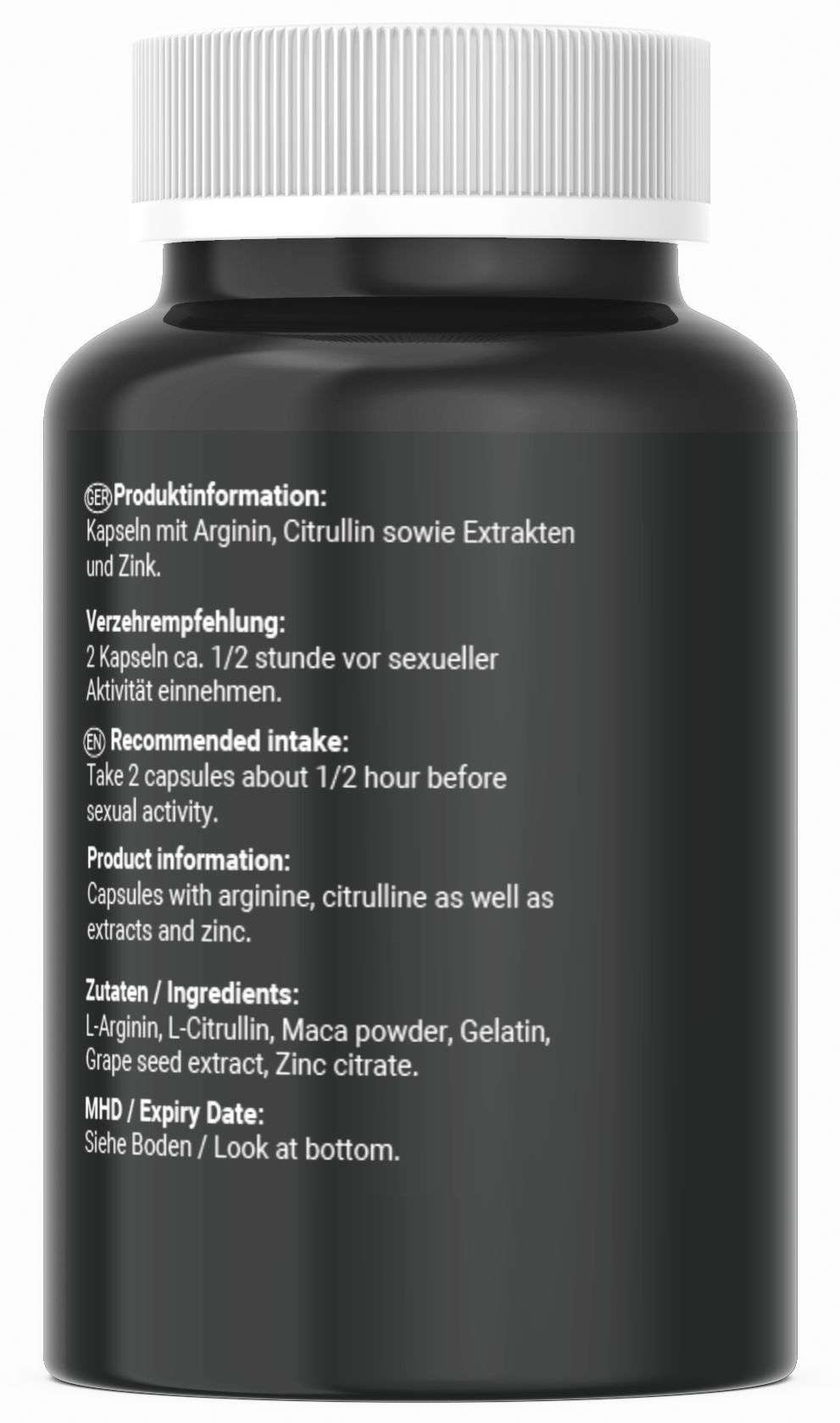 Saint Nutrition® | Mr. D | Potenz Kapseln | Testosteron Booster für Männer