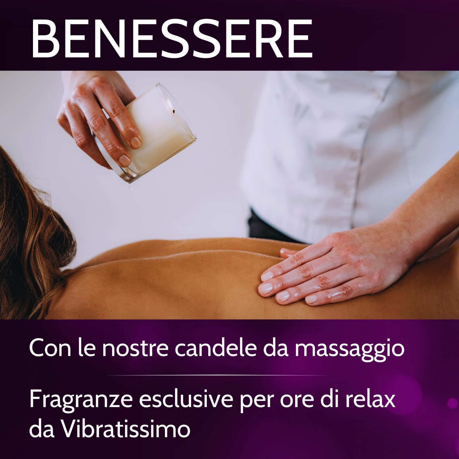 Vibratissimo Massagekerze Vanille