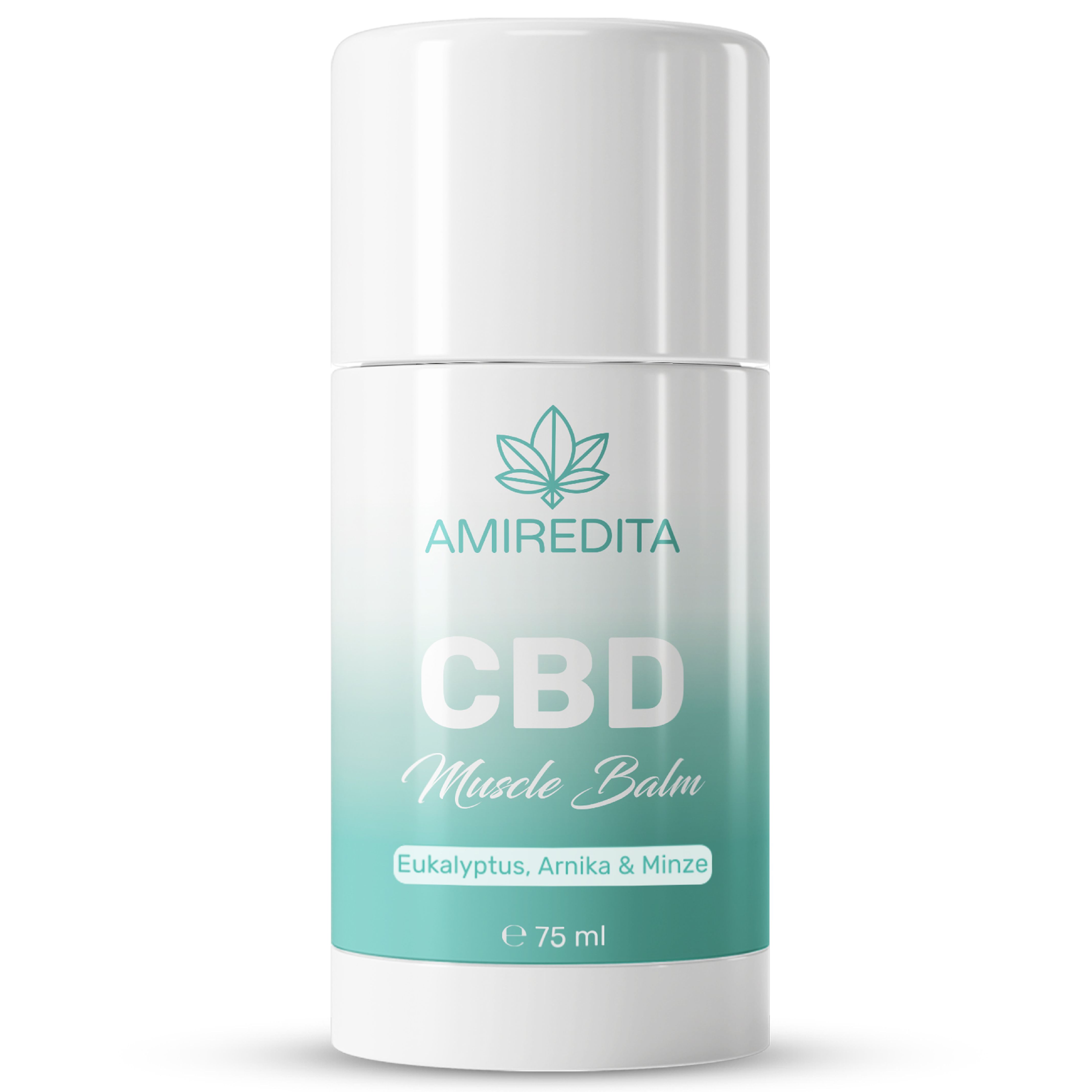Amiredita CBD Muskelbalsam 1000mg Cannabidiol 75 ml Balsam