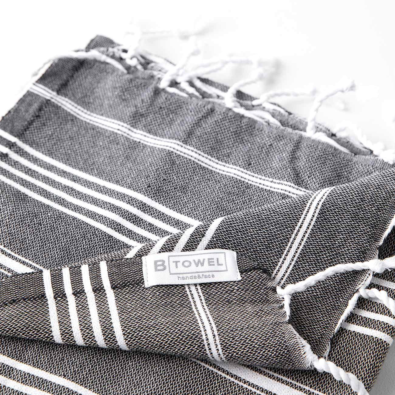 Handtuch - B TOWEL Hands & Face - Black
