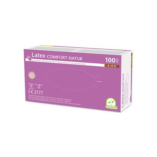 Medi-Inn Latex Comfort Natur Einmalhandschuhe