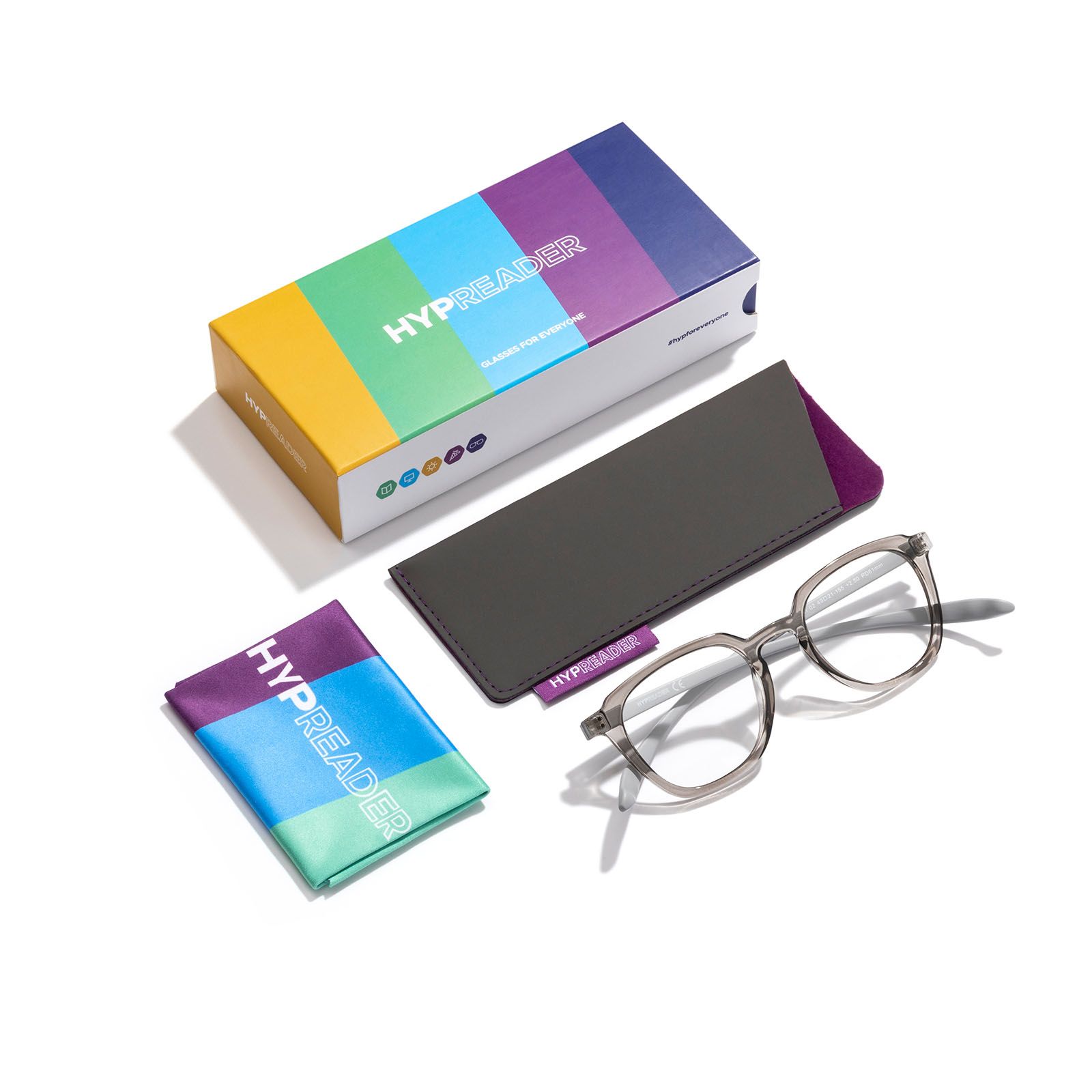 HYPREADER Blaulichtfilterlesebrille Orion Stärke +3.00