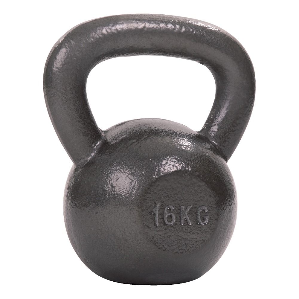Sport-Thieme Kettlebell Hammerschlag, lackiert, Grau 1 St