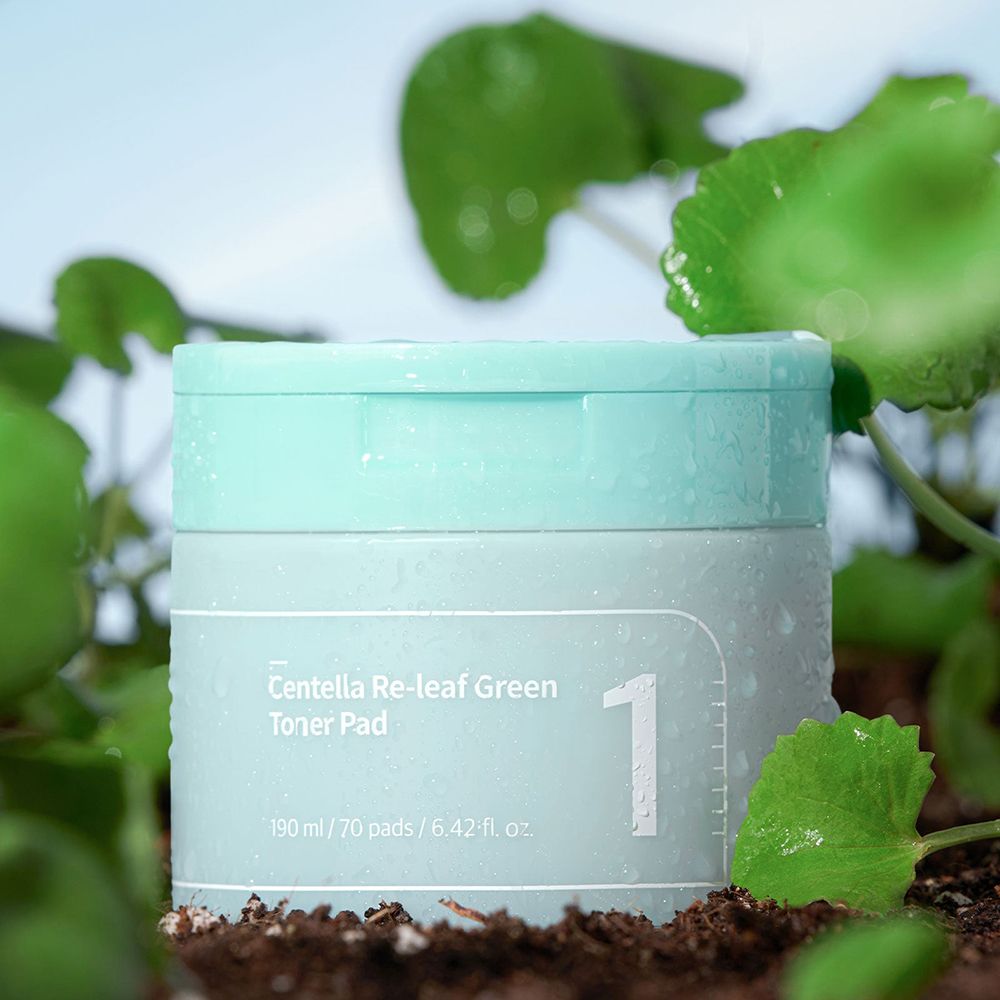 NUMBUZIN No.1 Centella Re-leaf Green Face Toner Pads