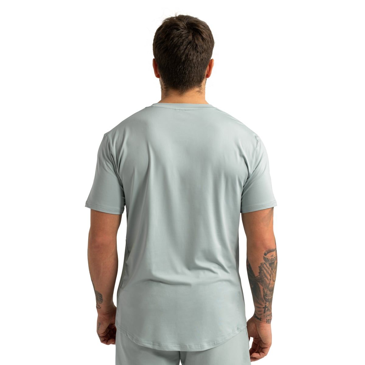 GymBeam T-Shirt Herren regular Kurzarm Limitless Eucalypt