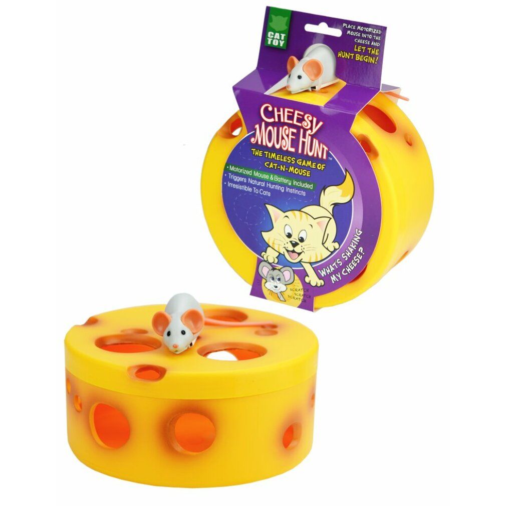 VisionSmart Giocattolo per gatti a caccia di topi di formaggio 1 St