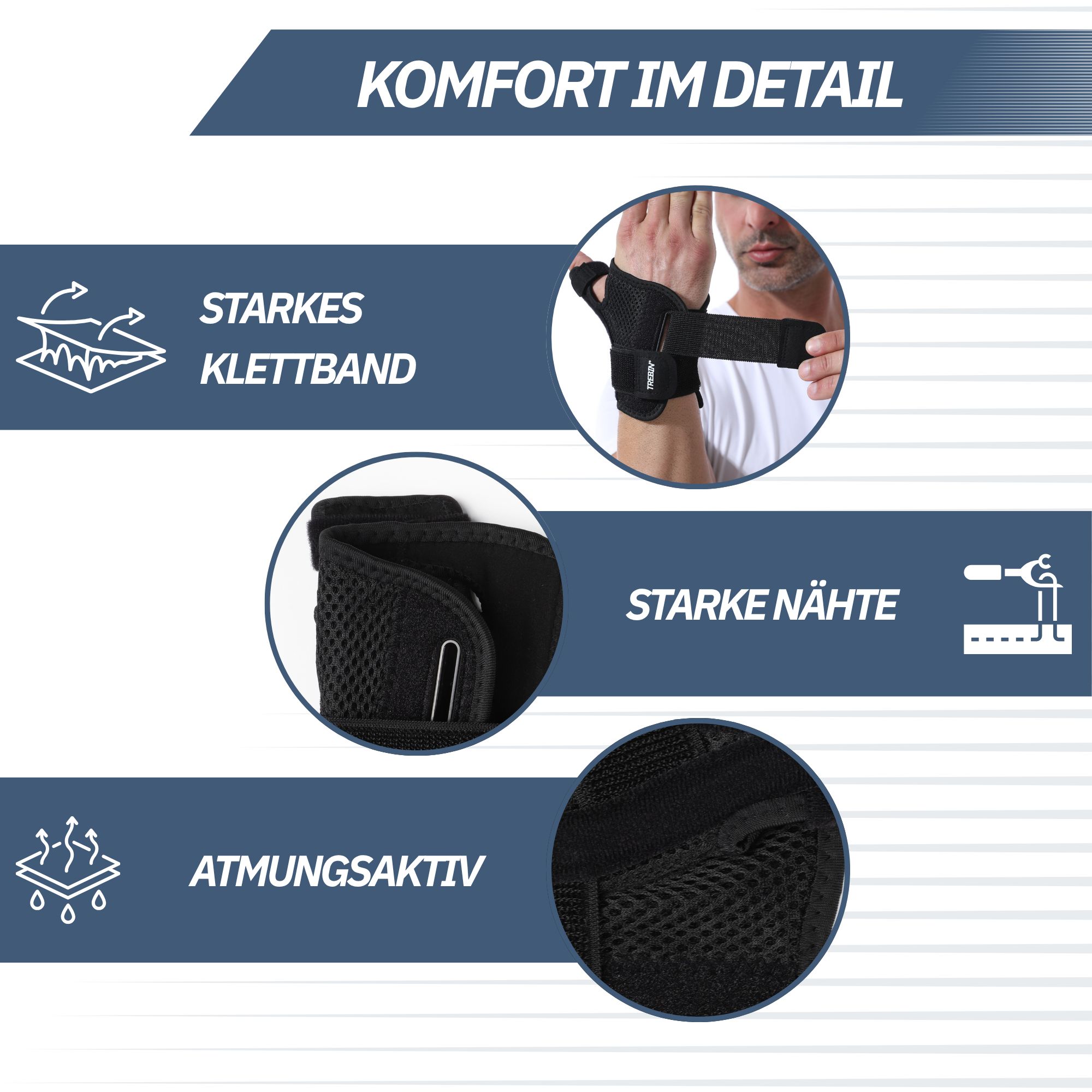 Trebin Universelle Daumenbandage