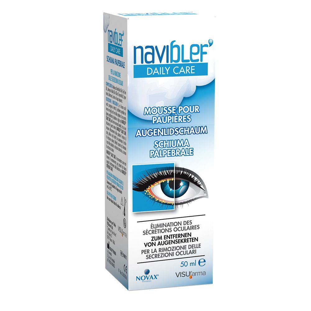 Naviblef® Daily Care Mousse de paupières