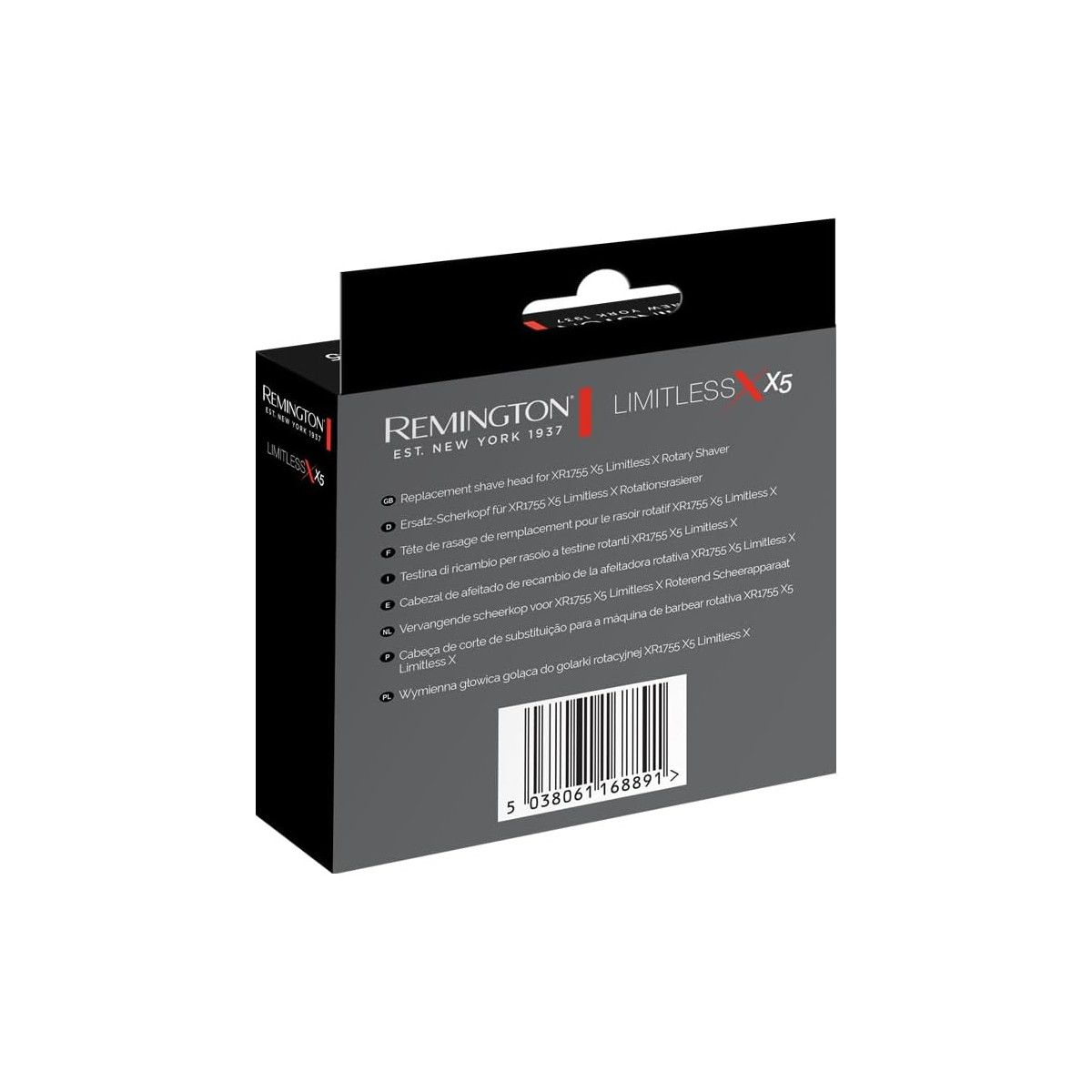 REMINGTON Scherkopf SPR-X5O für Rasierer XR1755 X5 Limitless Ersatz Rasierkopf