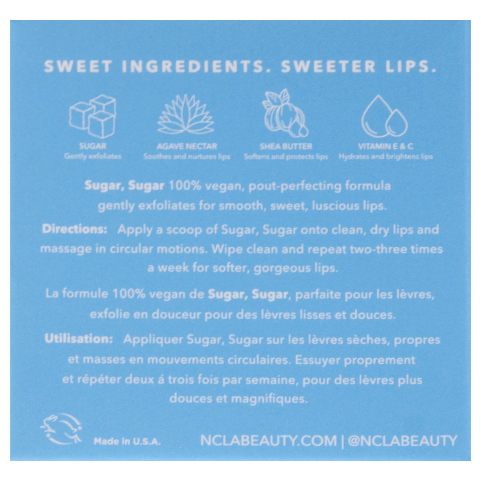 Sugar Sugar natürlicher Lip Scrub - Gummy Bear von NCLA