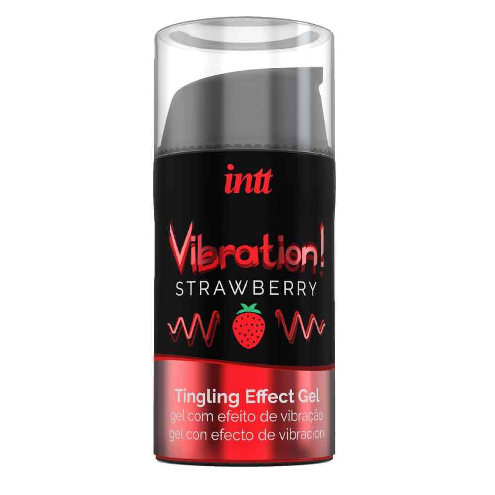 INTT *Vibration! Strawberry* Tingling Effect Gel