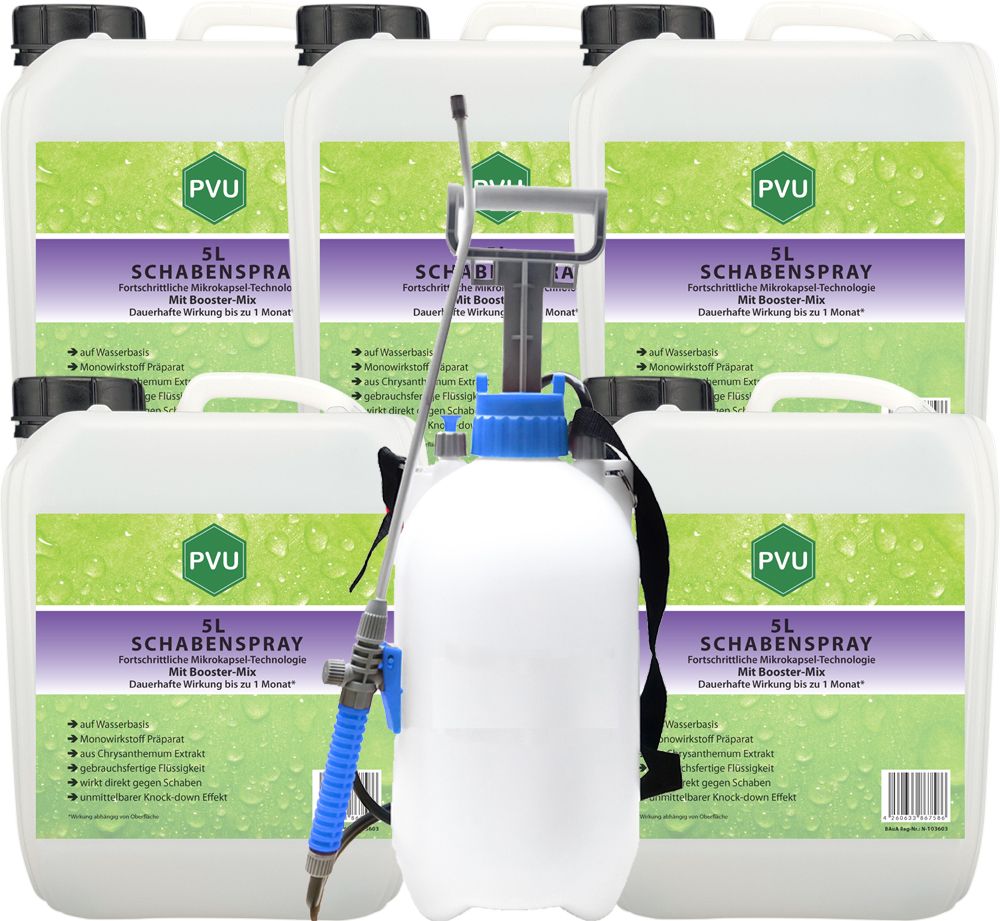 PVU Schabenspray 25 l Spray