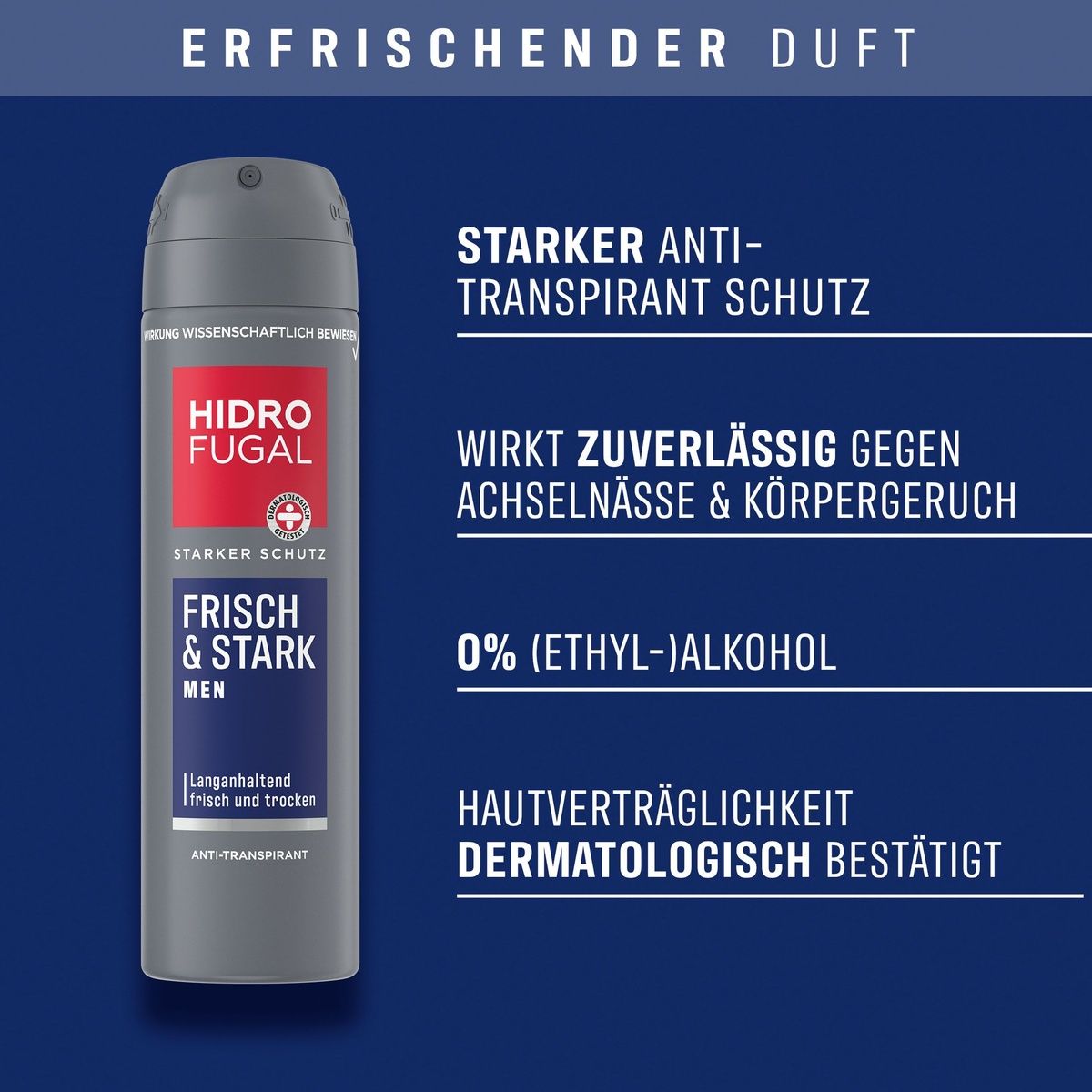 HIDROFUGAL MEN Frisch & Stark Spray