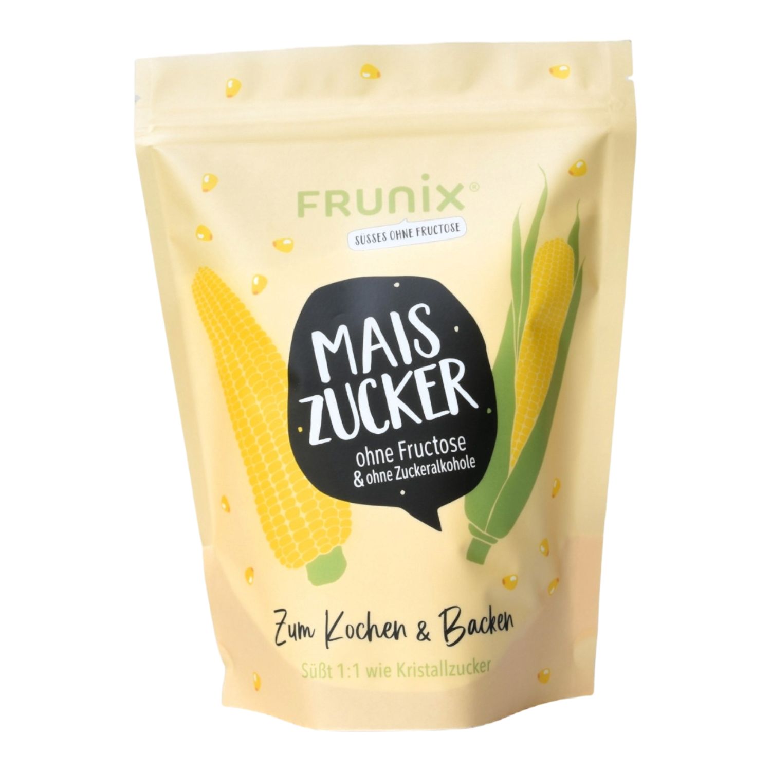 FRUNIX®-Maiszucker, Nachfüllpackung 500 g Pulver