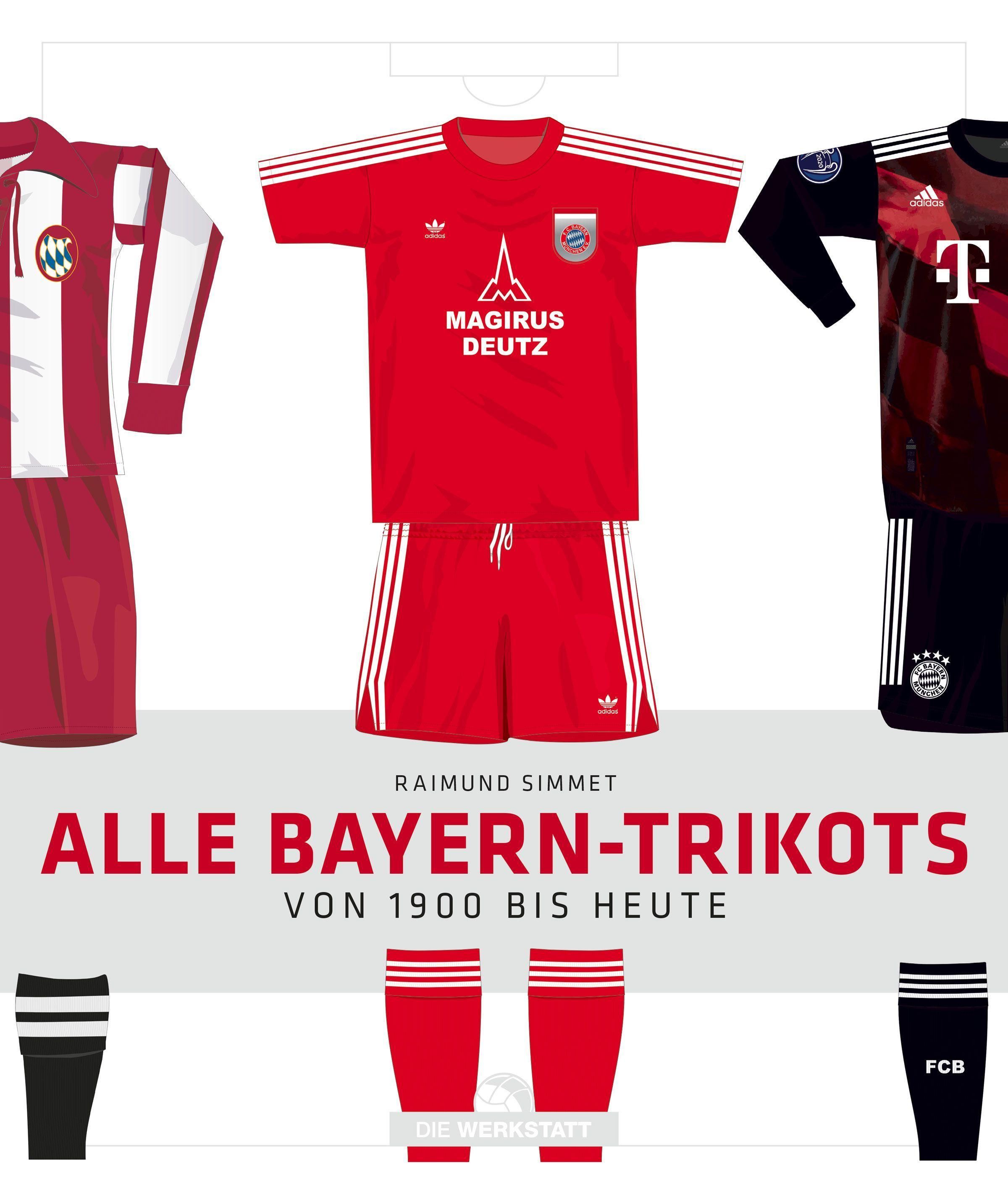 Alle Bayern-Trikots Von 1900 bis heute