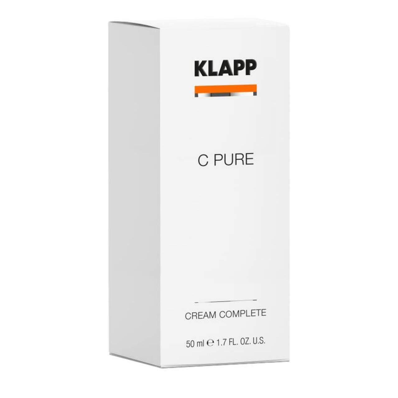 Klapp, C Pure Cream Complete