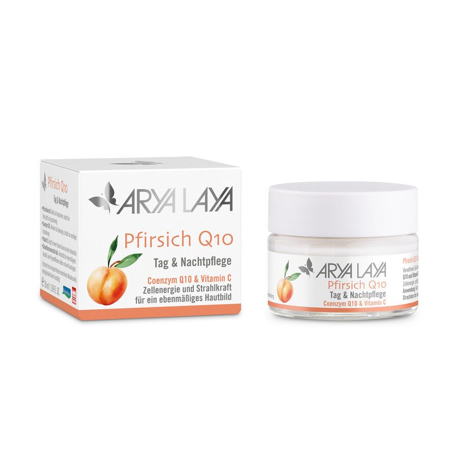 Arya Laya Pfirsich Q10 Tag & Nachtpflege 50 ml