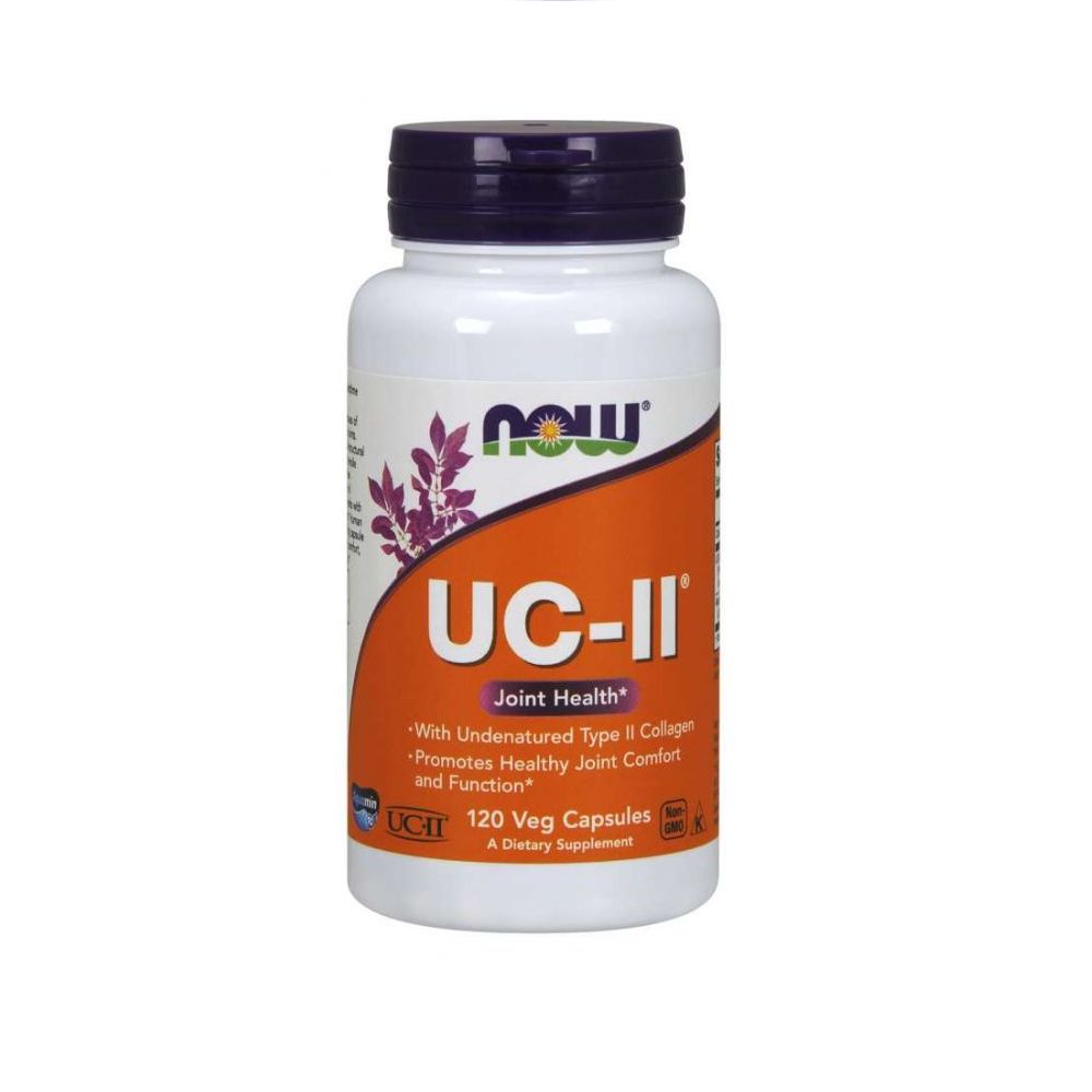 NOW Foods Uc-Ii Nicht denaturiertes Typ-II-Kollagen 120 St Kapseln
