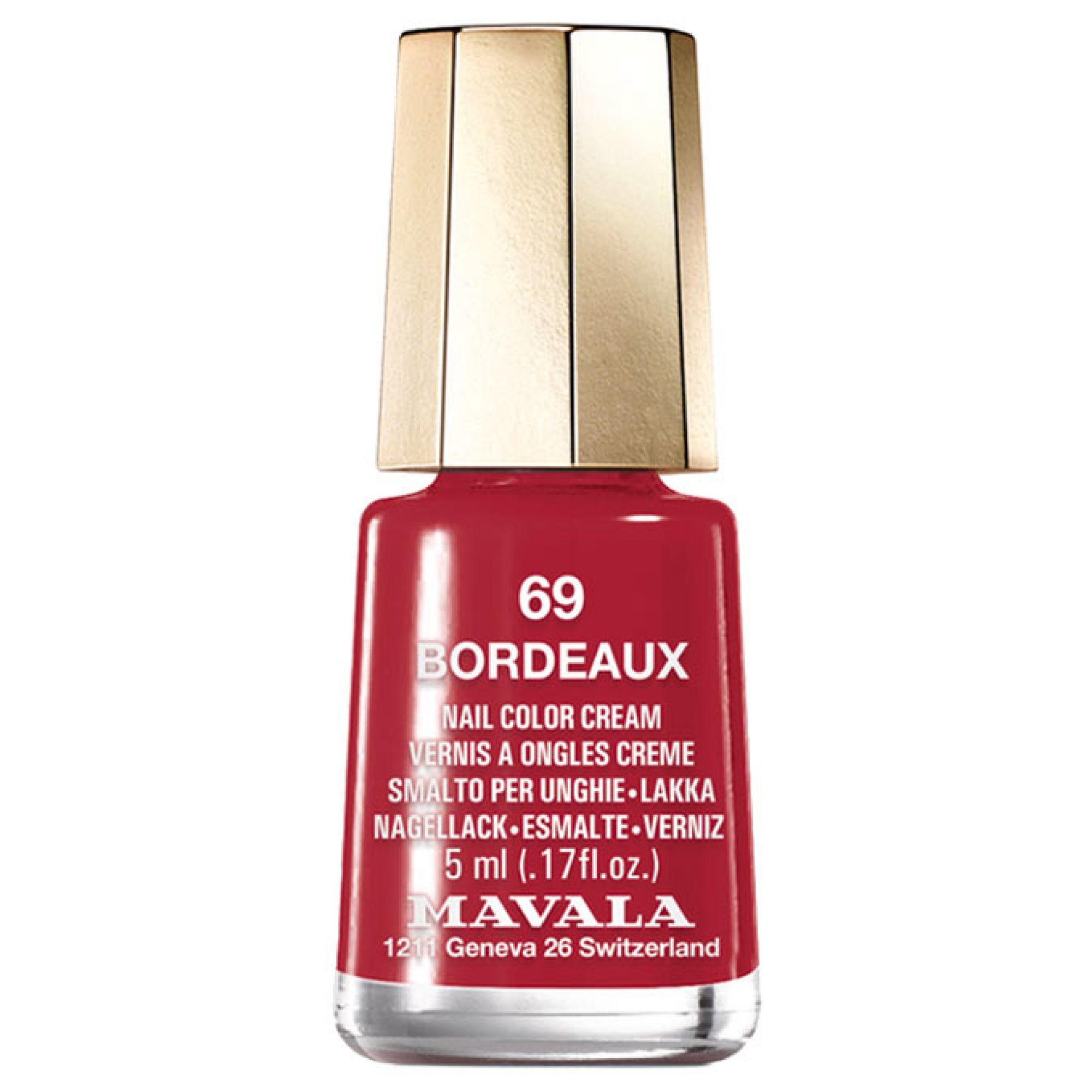 Nagellack 069 Bordeaux 5,5x2,3x2,3 ml