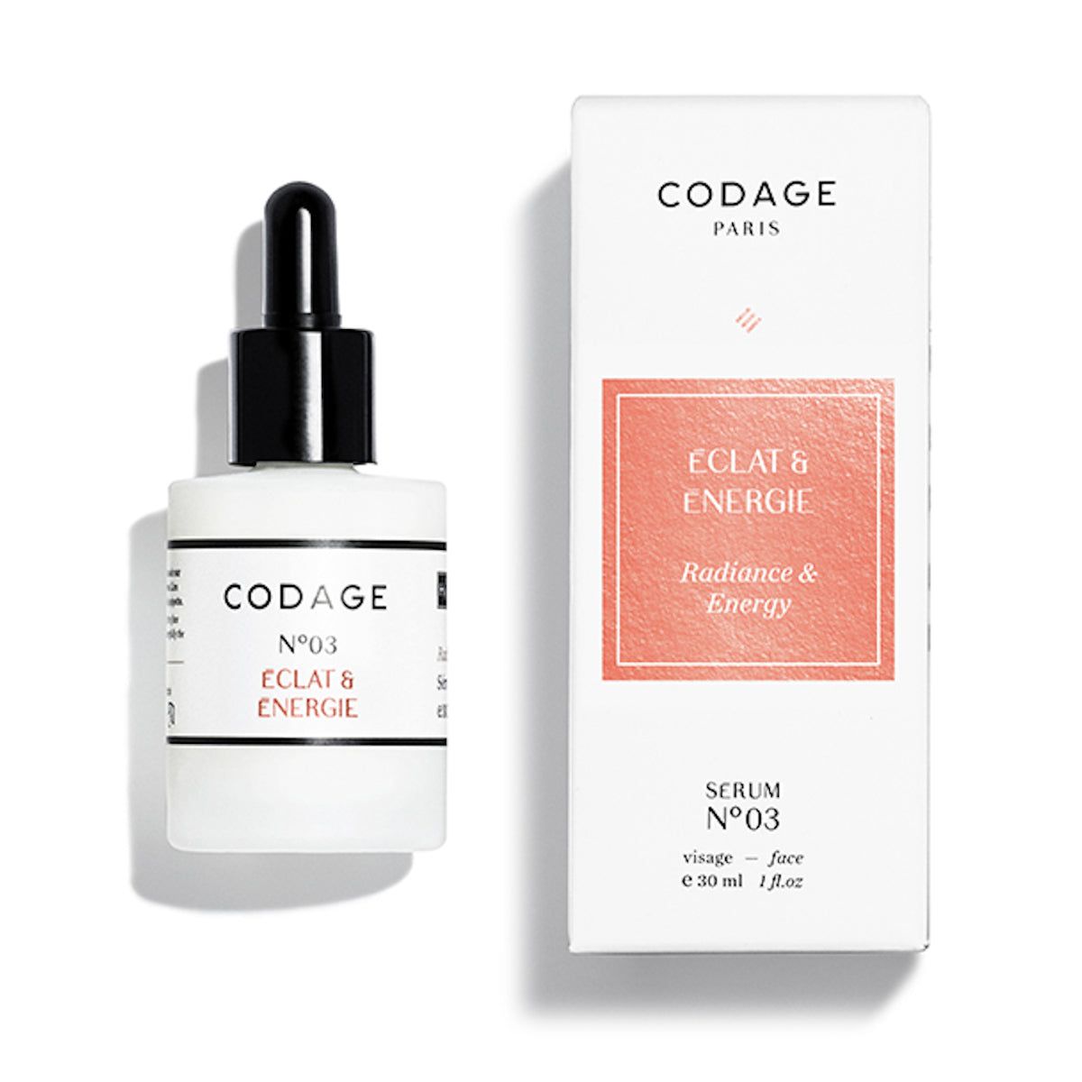 Codage Serum N°3 - Radiance & Energy 30 ml