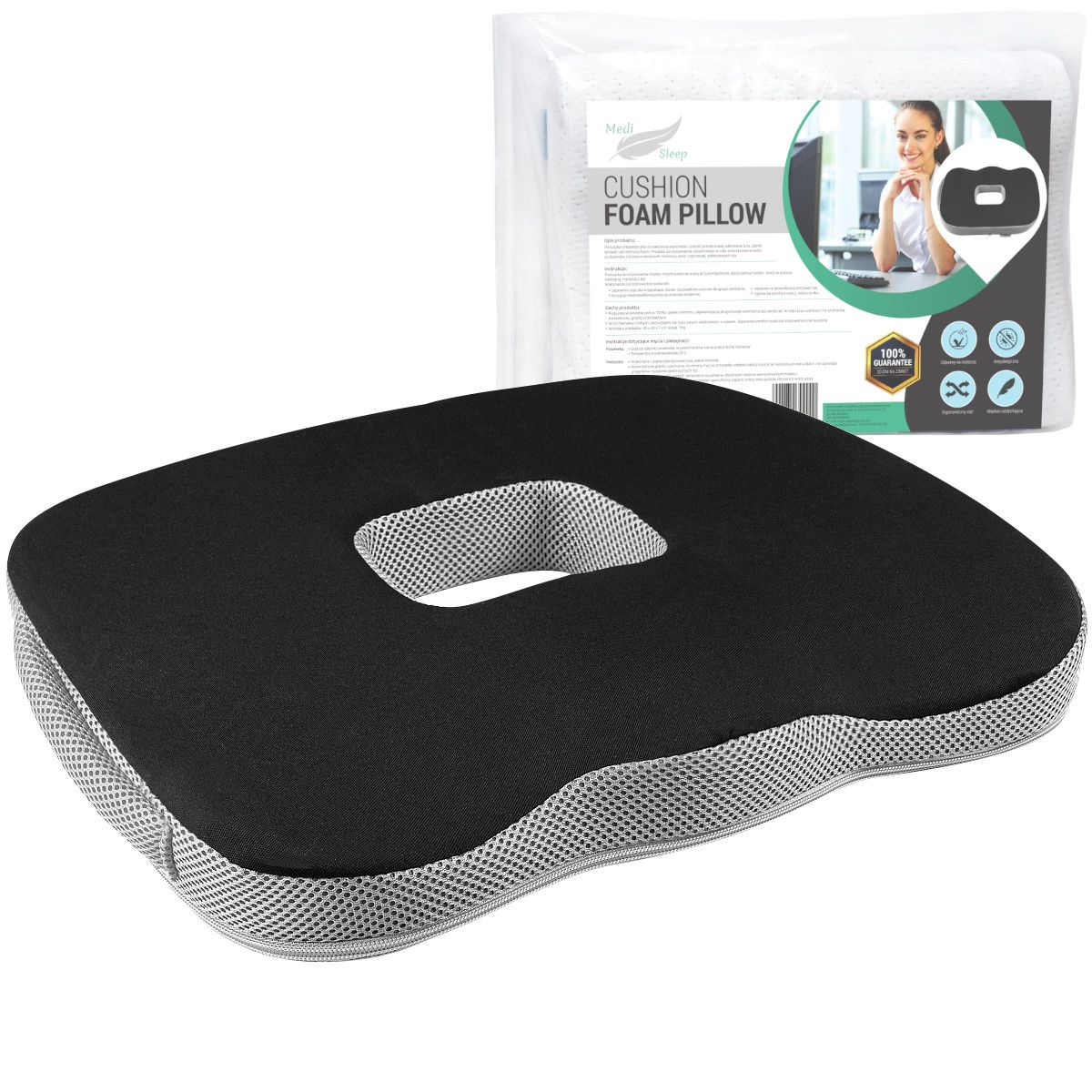 Medi Sleep Orthopädisches Sitzkissen 1 St
