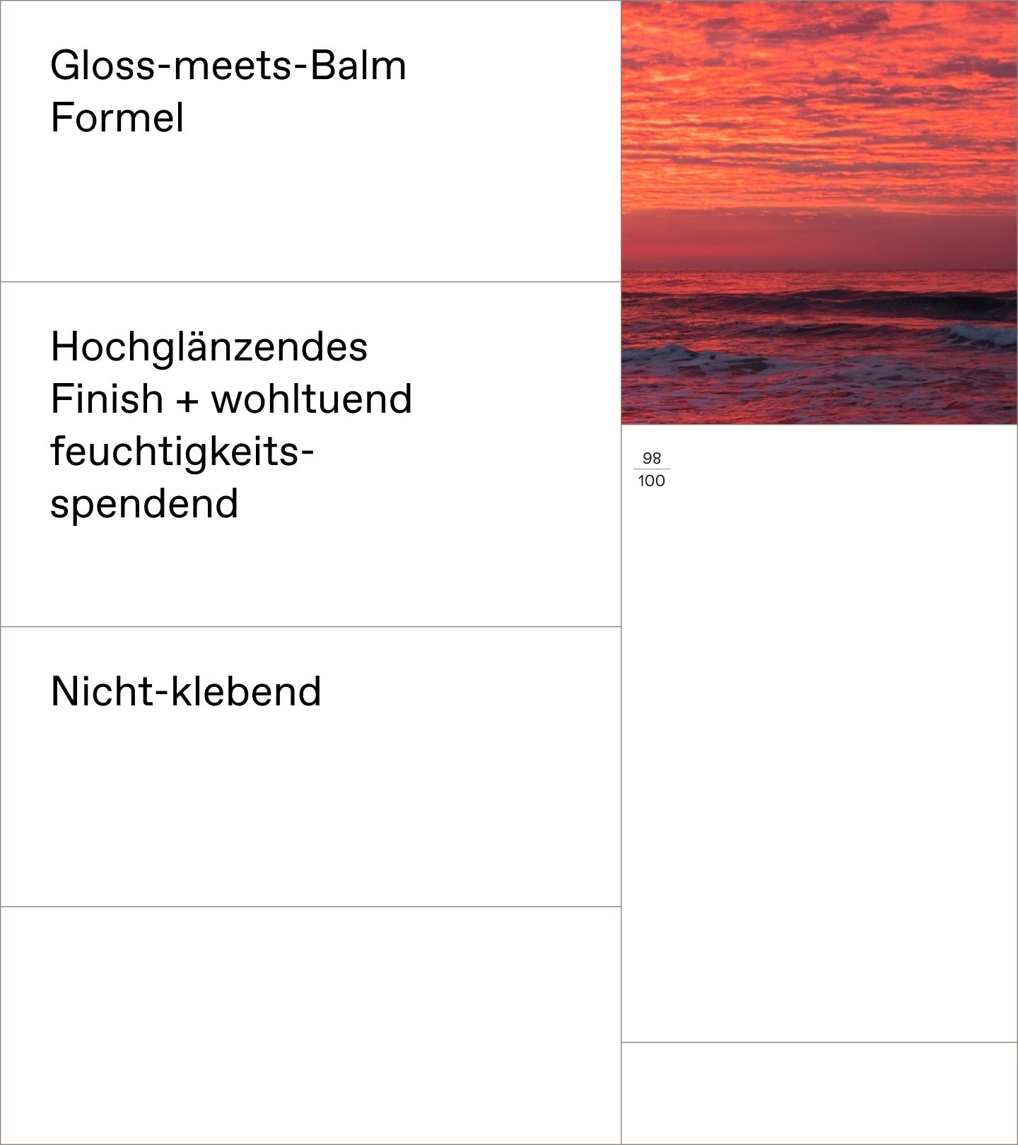 Ein aufgetragener Lippenstift-Applikator mit rosa Farbe.