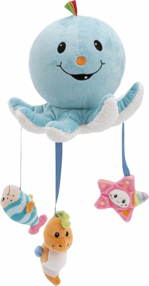 NICI Badekuscheltier Oktopus Octily mit 3 Spielfiguren in Geschenkverpackung