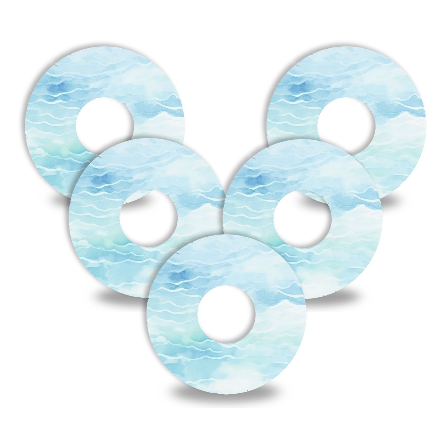 Diasticker® FreeStyle Libre 3 / 3 Plus Fixiertapes "Baby Blue"