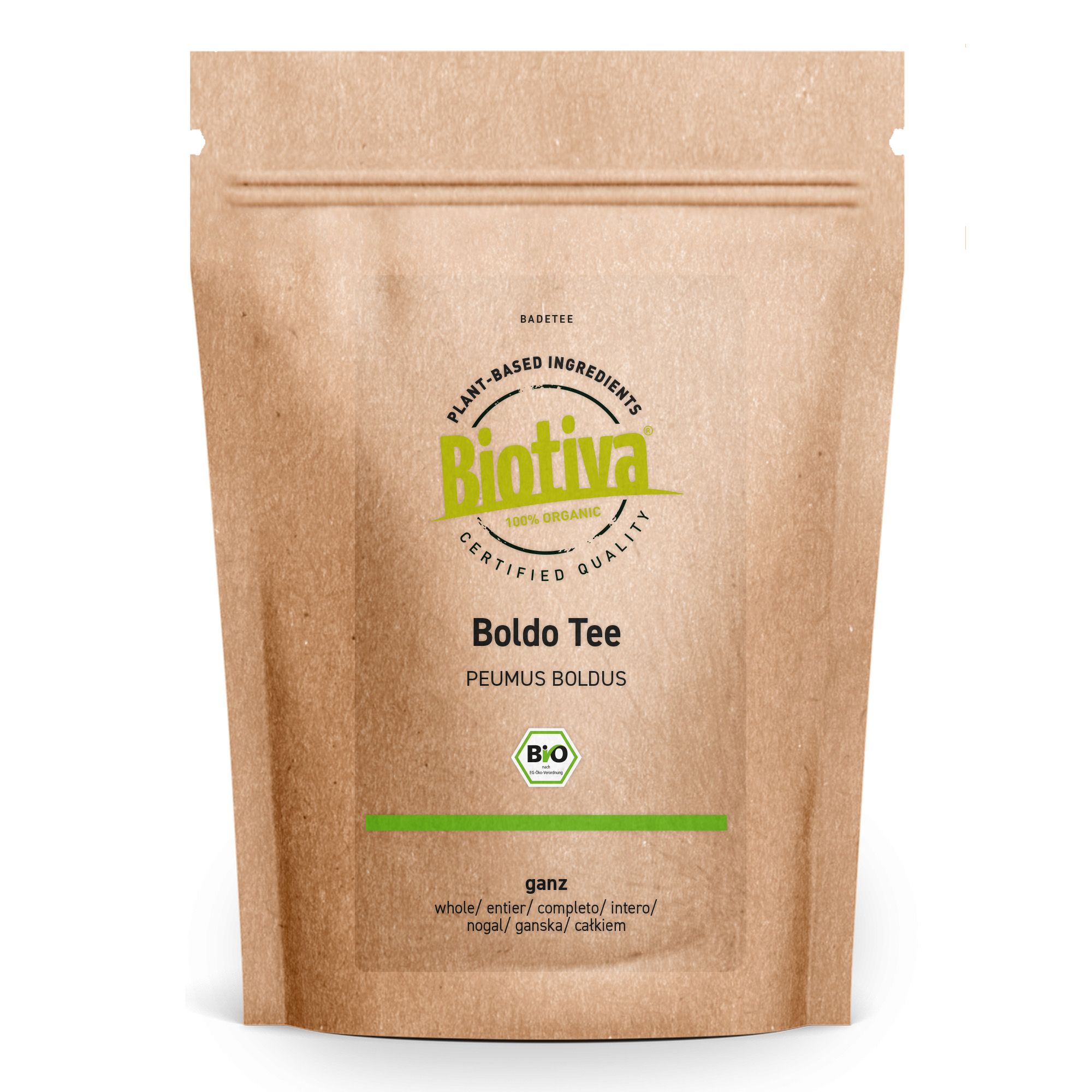 Boldo Blätter Tee ganz Bio 100 g Kräuter
