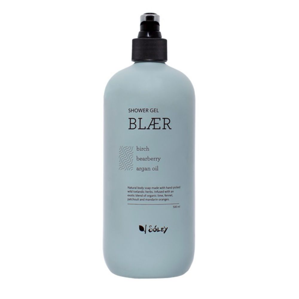 Soley Organics Shower Gel Blaer 500ml