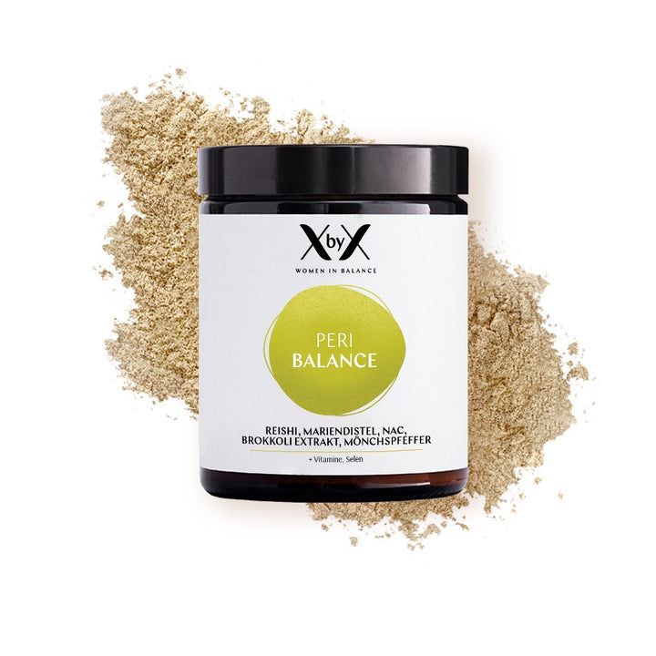 XbyX® Peri Balance - Hormon-Balance ab der Perimenopause - Reishi, Mariendistel & Mönchspfeffer