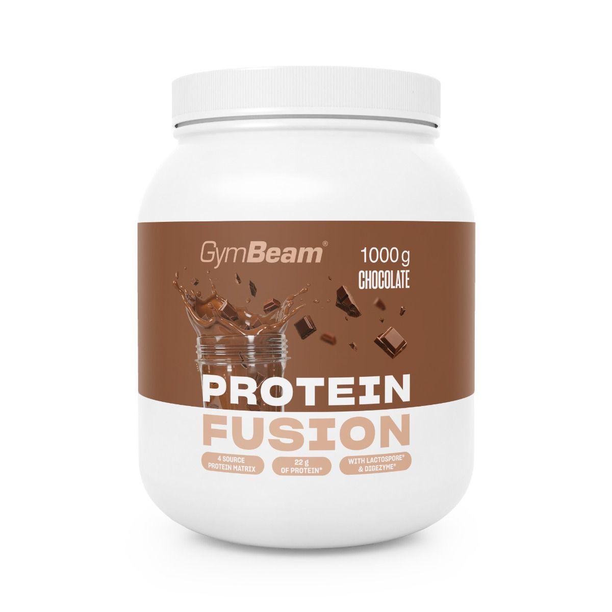 GymBeam Protein Fusion Mehrkomponenten-Molkenprotein Pulver 1000 g