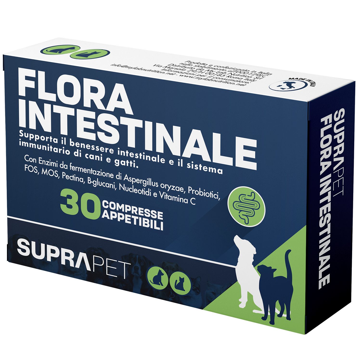 Suprapet Flora Intestinale cani 30 compresse