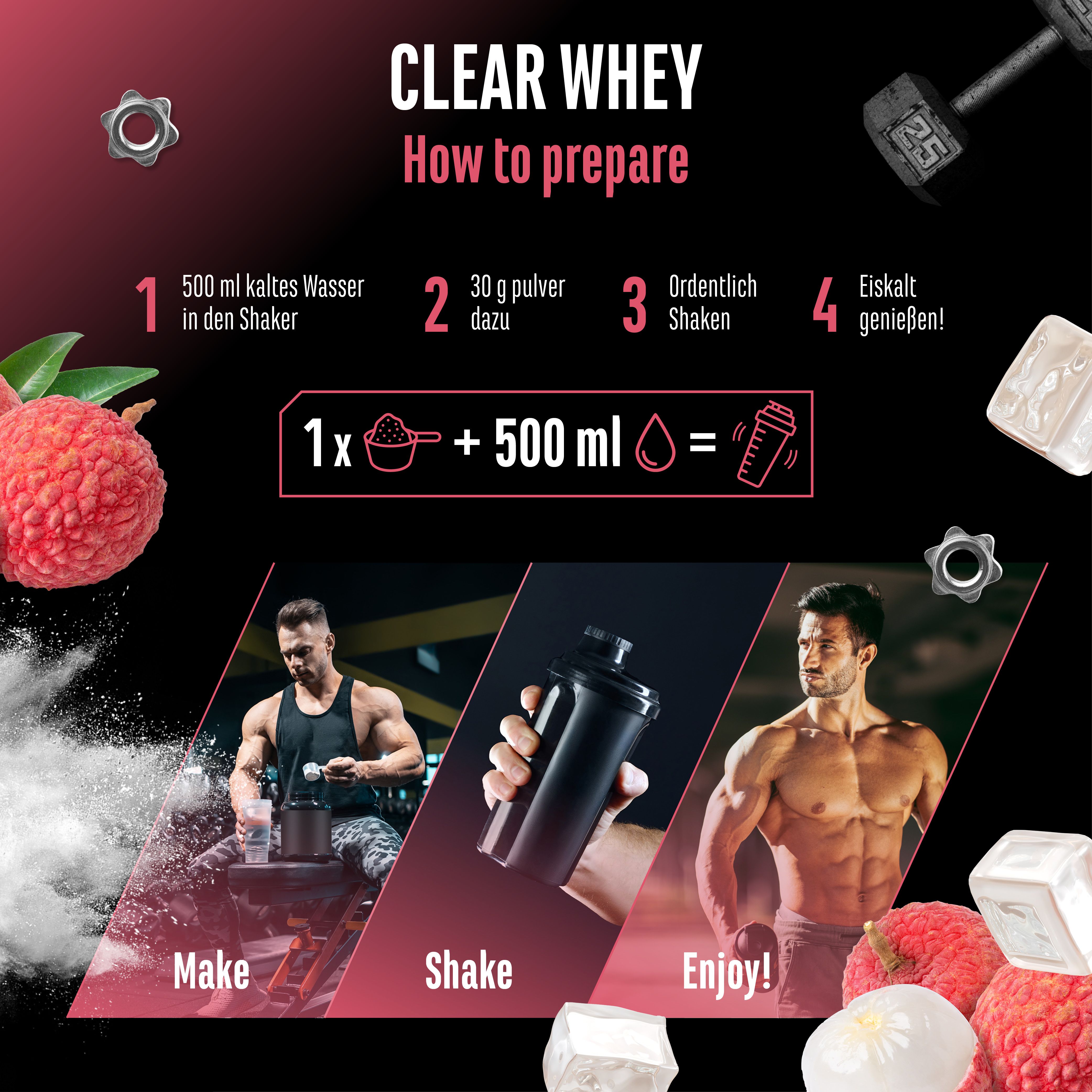 GEN Clear Whey Protein Isolat