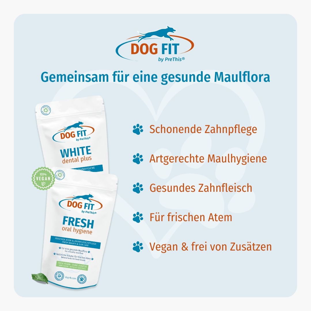 DOG FIT by PreThis® WHITE dental plus & FRESH