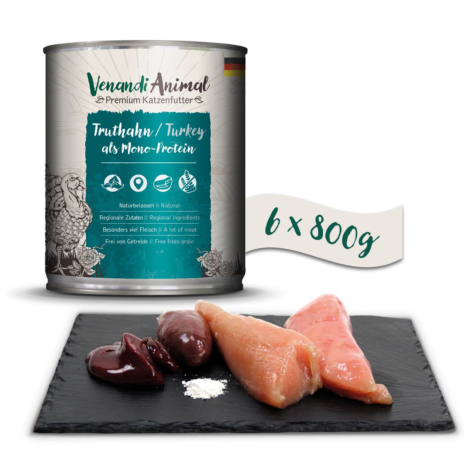 Venandi Animal - Truthahn als Monoprotein