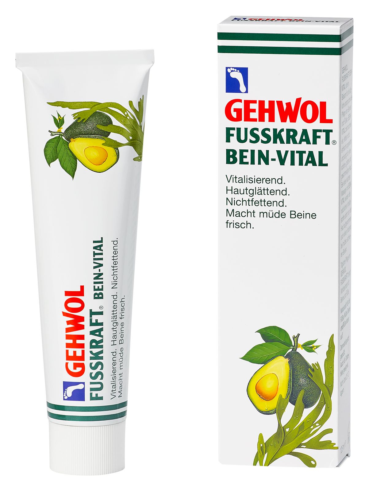 GEHWOL FUSSKRAFT BEIN-VITAL Vitalisierend, hautglättend, nichtfettend.120 ml